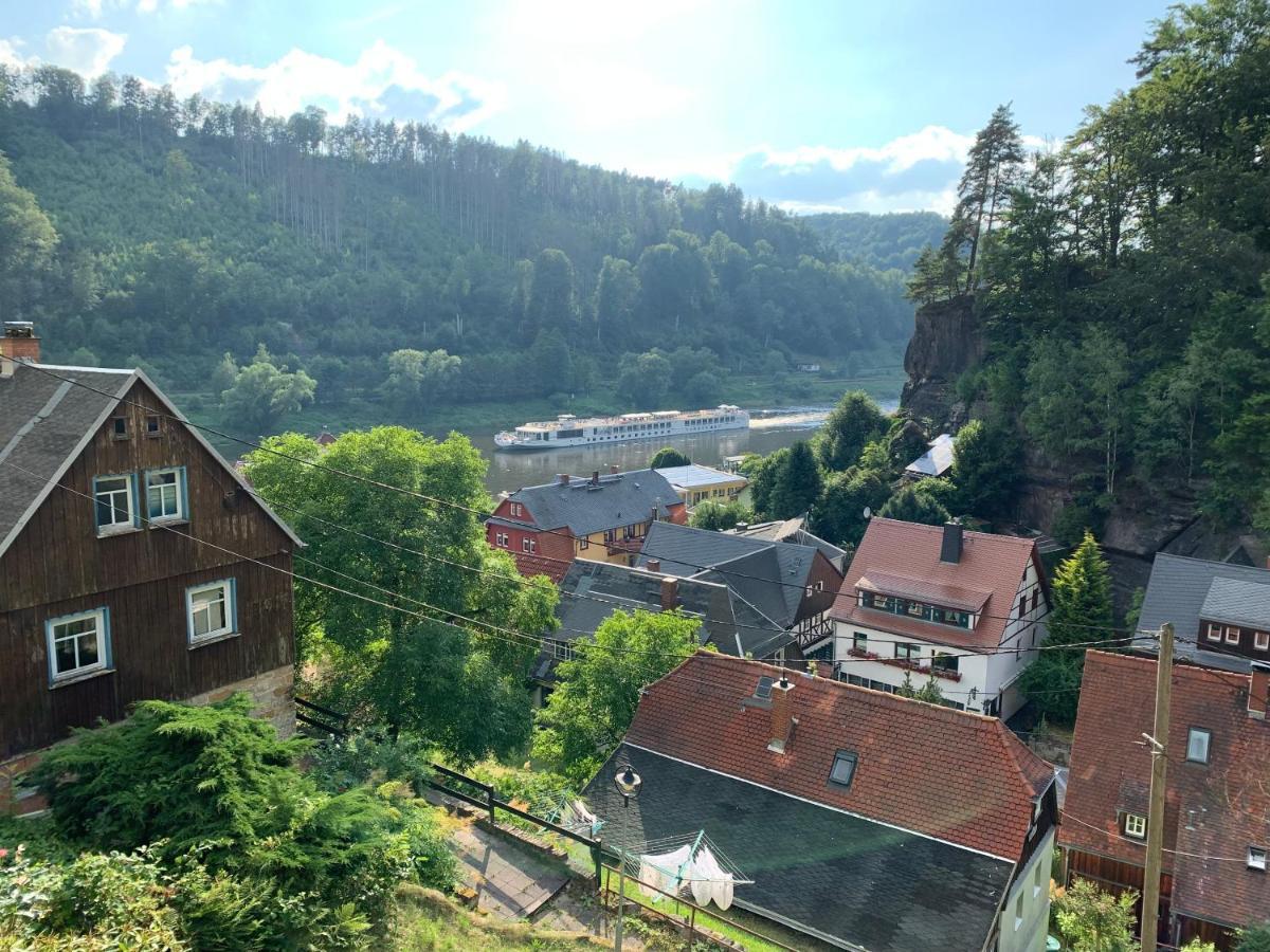 Pension Alpenrose Bad Schandau Exterior foto